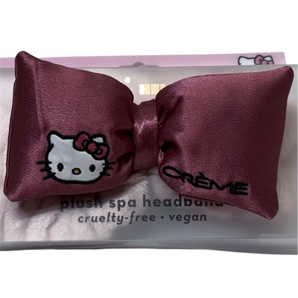 The Crème Shop x Hello Kitty Plush Spa Headband NIB - Picture 7 of 7